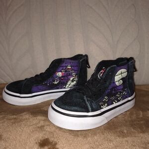 VANS Toddler Size 5c In The Nightmare Before Christmas.